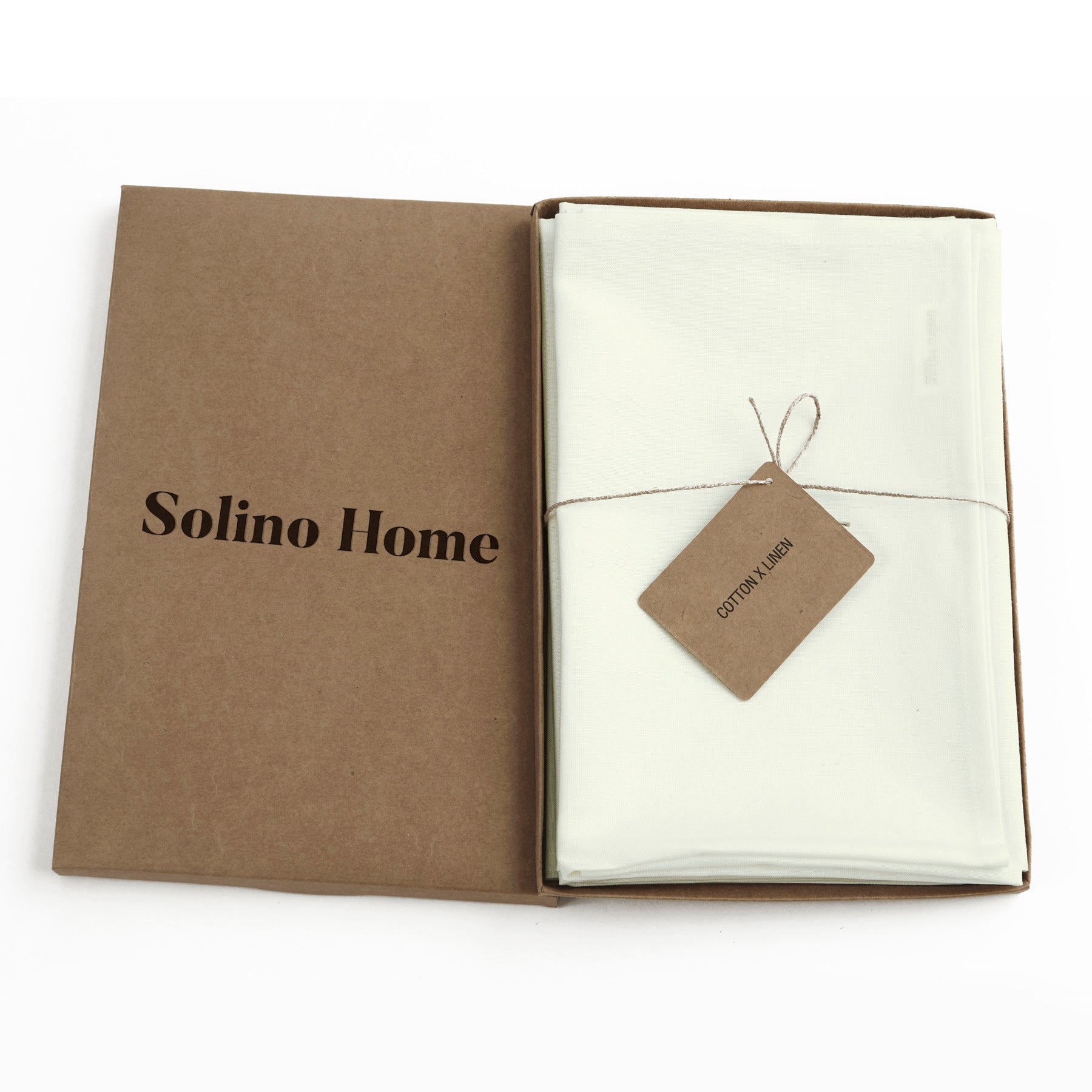 Premium Cotton Linen Napkins Set - Soft, Absorbent & Eco-Friendly Dinner Napkins for Formal Dining, Parties & Everyday Use