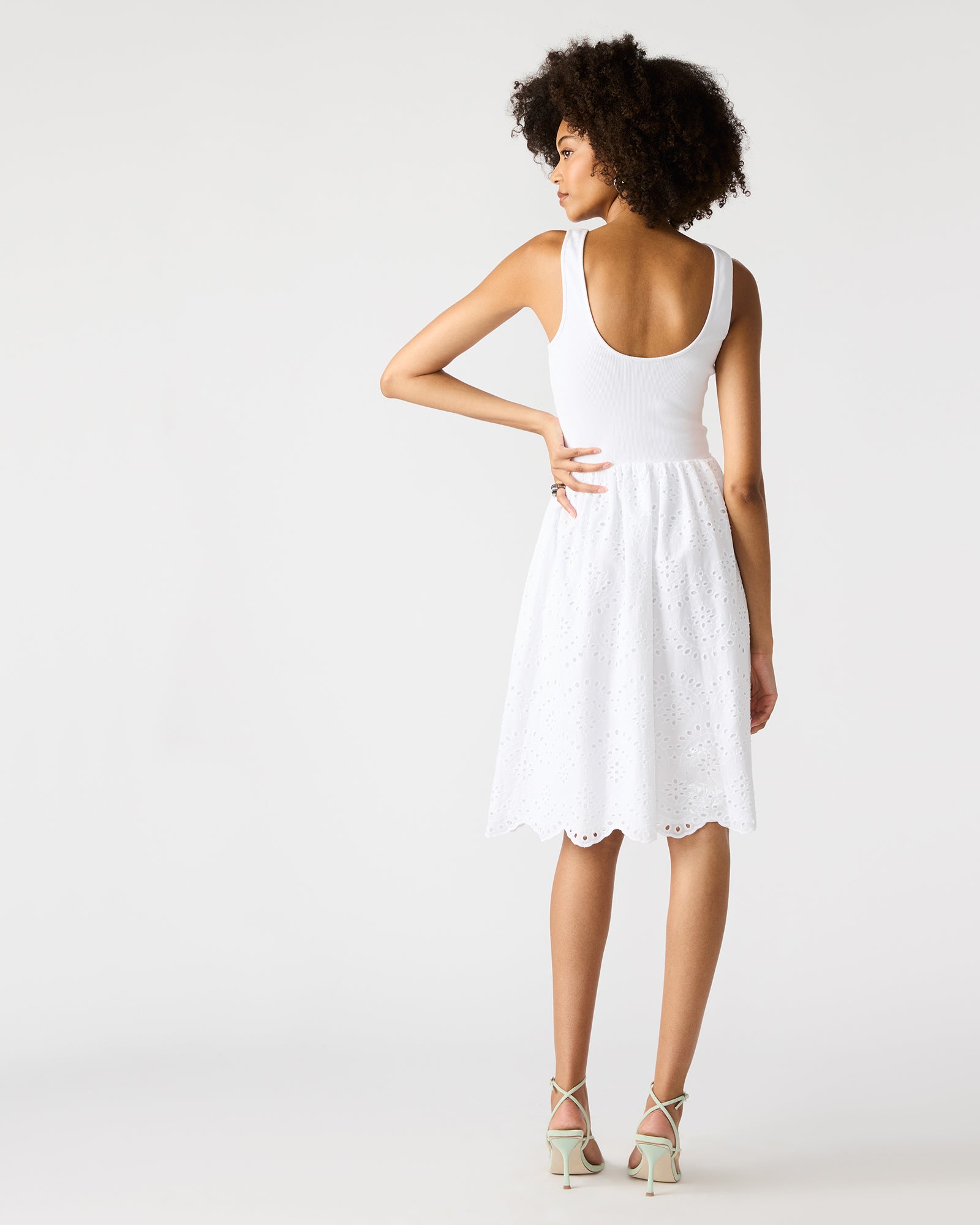 Julian White Dress - Elegant Women's Summer Dress for Casual Wear, Parties & Weddings | Perfect for Beach Outings & Date Nights