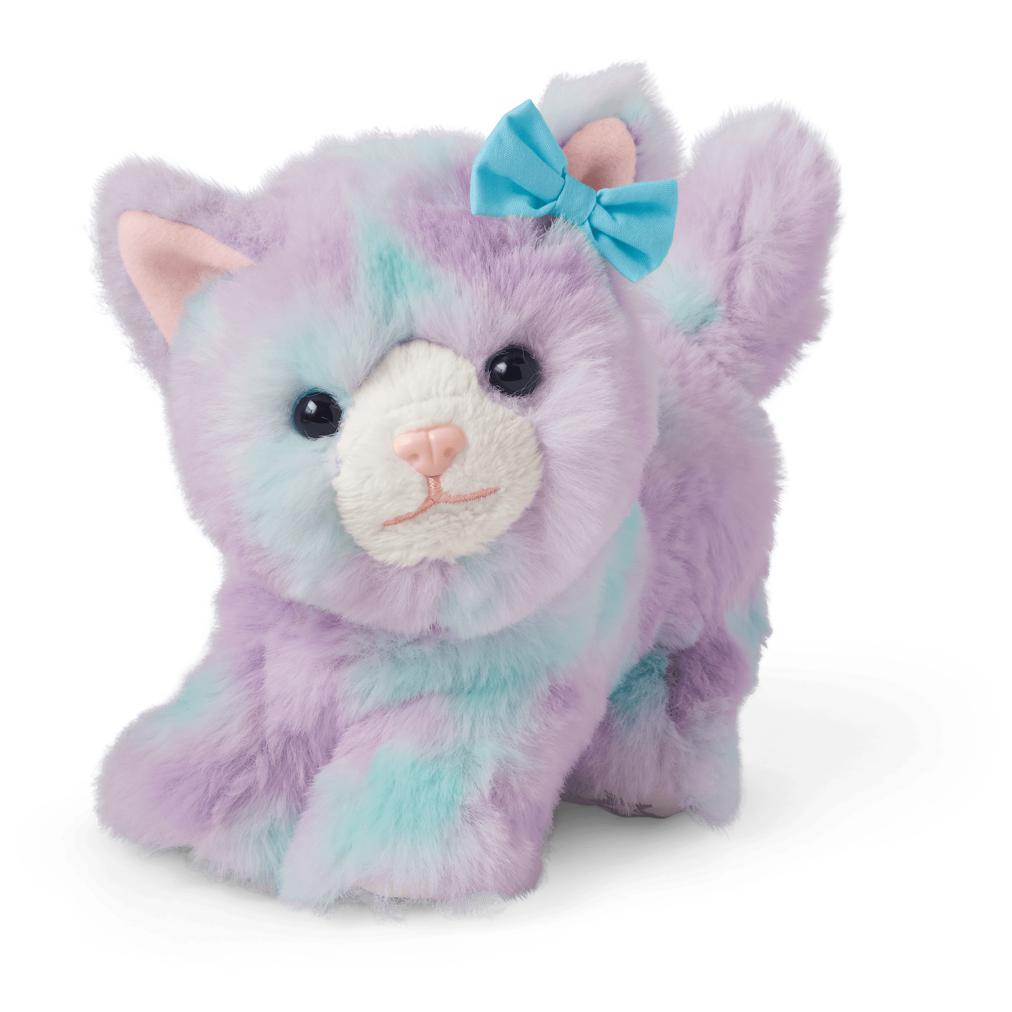 Purrpley Pink Kitty Cat Pet Fashion Accessories for 18 Inch Dolls - Cute Doll Clothes & Pet Costume for Kids Play, Dress Up & Collectible Display