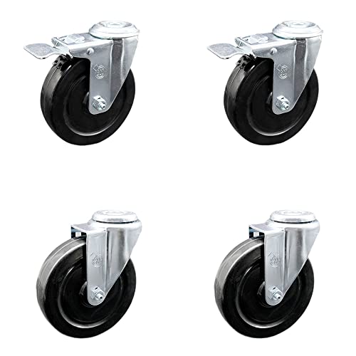 4 Swivel w/2 Total Lock Brakes