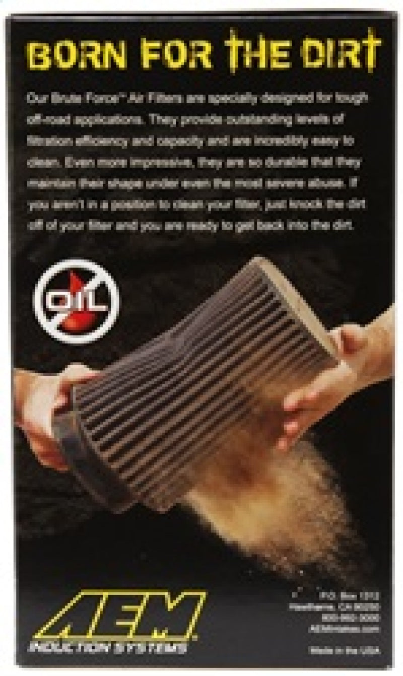 AEM Dryflow Conical Air Filter - 2.75