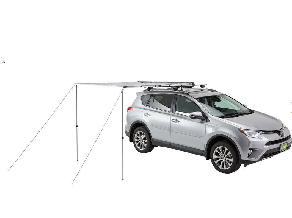 Yakima SlimShady Auto Awnings - Portable Car Sun Shade for SUVs, Trucks & Vans | UV Protection & Easy Setup | Perfect for Camping, Road Trips & Outdoor Adventures