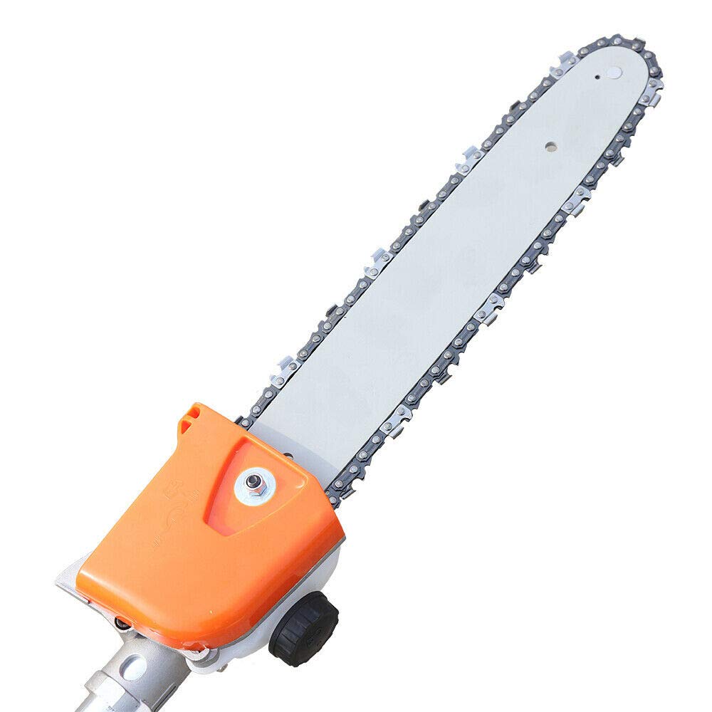 37CC Gas Pole Saw - 4-Stroke Chainsaw for Tree Trimming & Pruning - Long Reach Trimmer for Garden & Farm Use