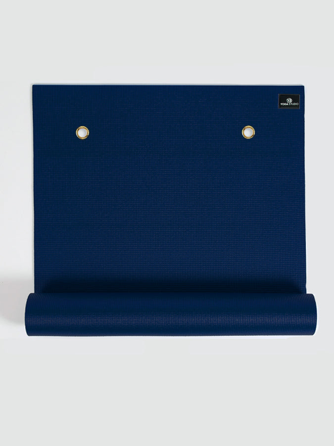 Premium 6mm Thick Non-Slip Yoga Mat with Eyelets - Ideal for Hot Yoga, Pilates & Home Workouts - Perfect for Studios & Beginners