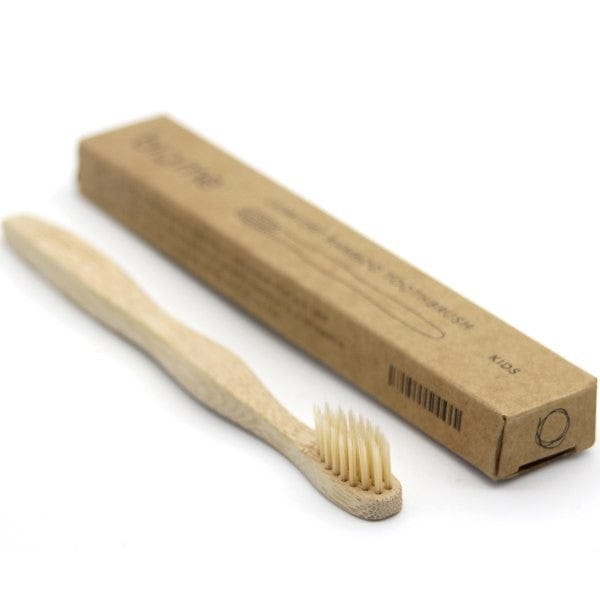 Eco-Friendly Bamboo Toothbrush for Kids - Soft Bristles, Biodegradable & Sustainable - Perfect for Children's Oral Care & Travel