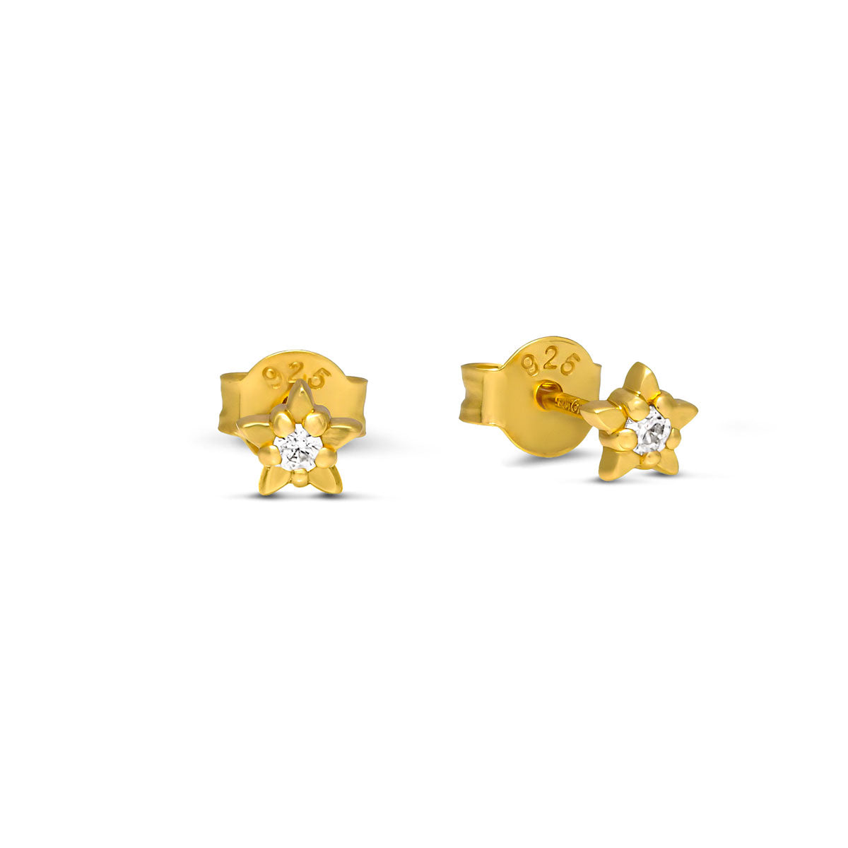 Dainty Gold Star Stud Earrings for Women - Minimalist Elegant Jewelry for Daily Wear & Special Occasions
