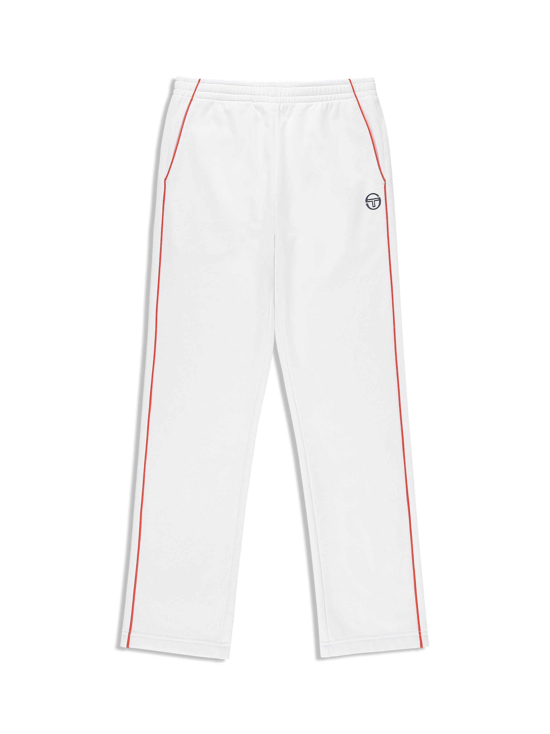 Olmi Track Pant - Comfortable Athletic Jogger Pants for Men & Women | Brilliant White | Perfect for Running, Gym, Yoga & Casual Wear