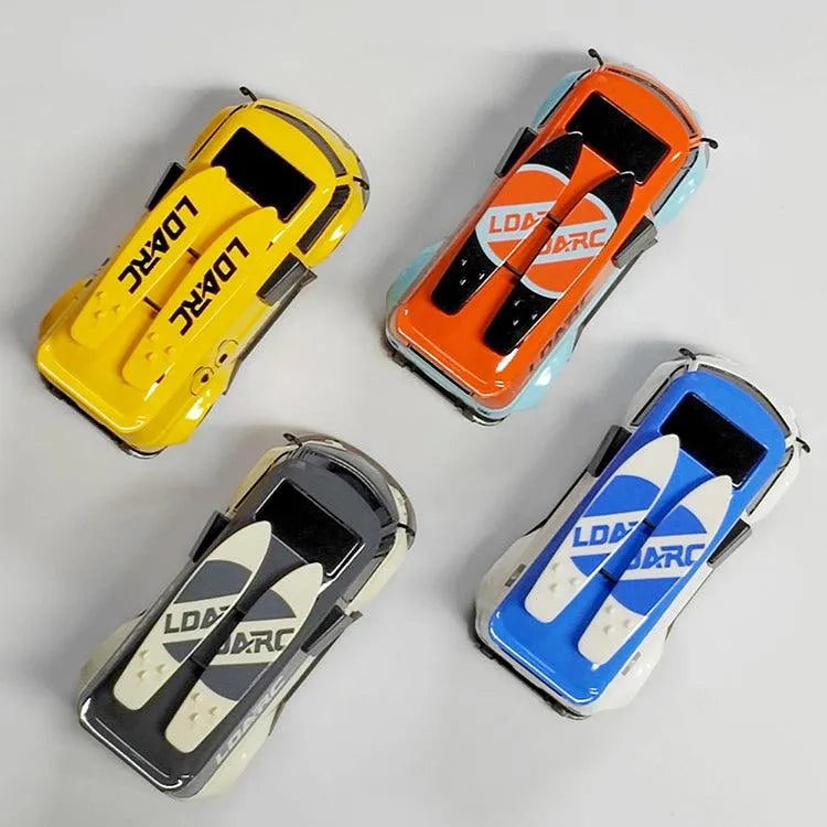 LDARC V64 Racing Van 1:64 Scale 2.4GHz RWD Remote Control RC Car with 4 Interchangeable Color Shells - High Speed Mini RC Vehicle for Kids & Adults, Perfect for Indoor Racing & Collectible Display