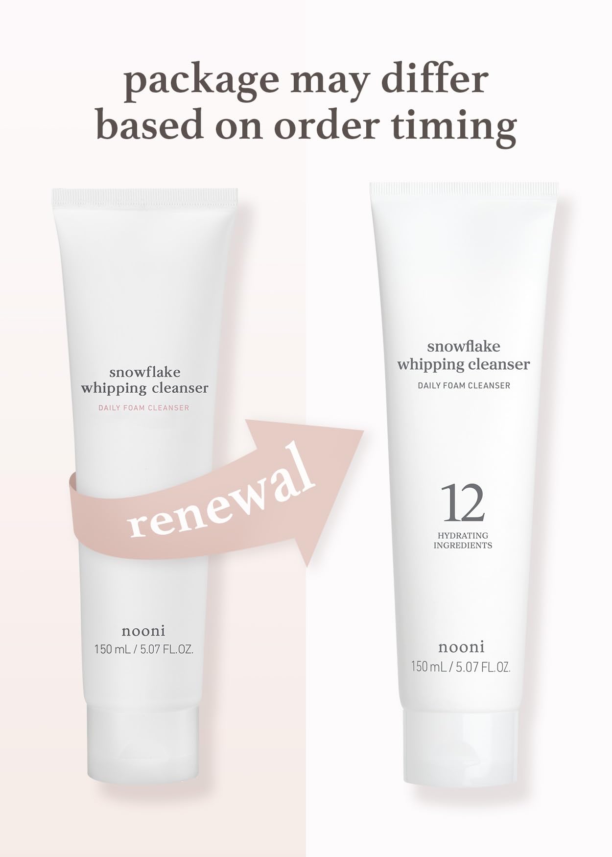 I DEW CARE Korean Acne Face Wash & NOONI Snowflake Whipping Cleanser 5.07 Fl Oz Bundle - Gentle Korean Skincare for Acne-Prone Skin - Perfect for Daily Cleansing & Nighttime Routine