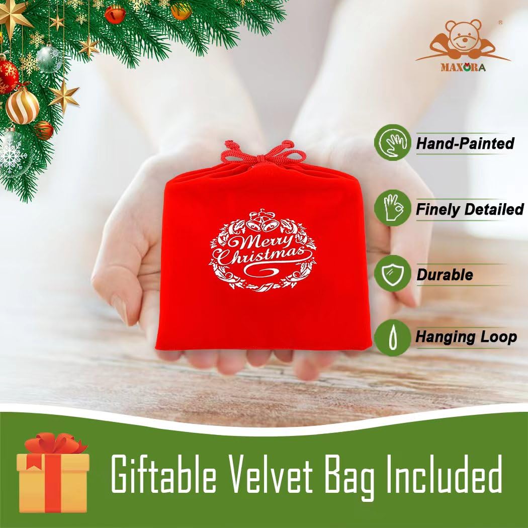 Personalized Gingerbread House Christmas Ornament - Custom Family of 7 Holiday Decor for Tree, Parents & Grandparents | Perfect for Family Gatherings, Gift Giving & Festive Home Decoration