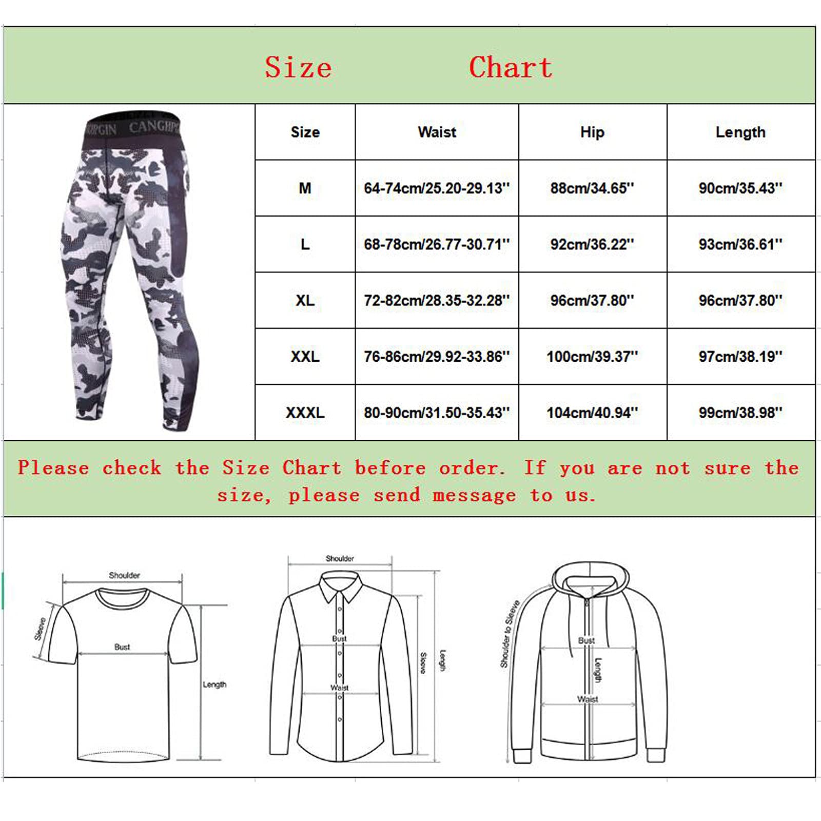 Fossean Men's Cool Dry Compression Leggings for Running & Training