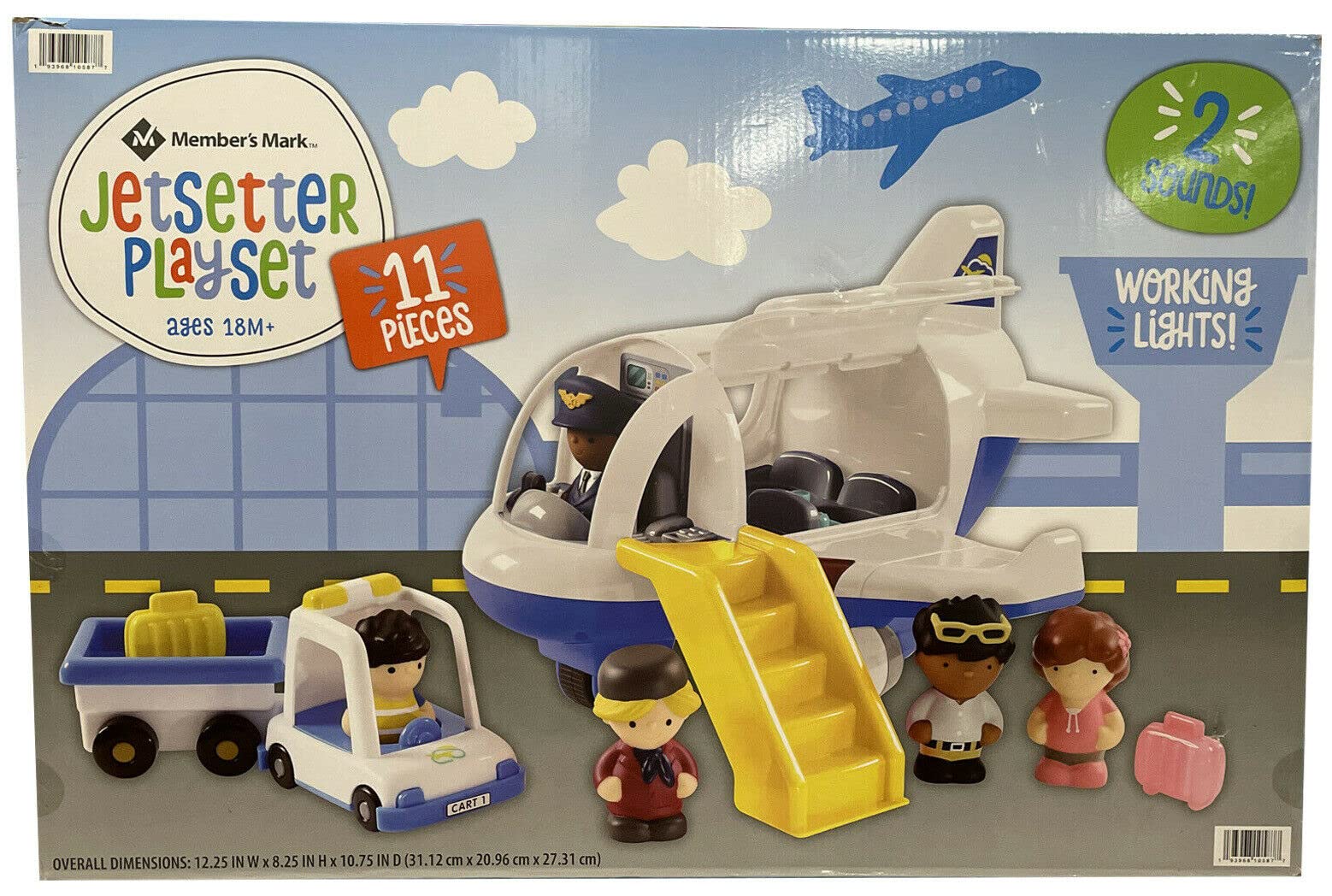 Member's Mark Preschool Playset - Travel Toys for Toddlers on the Go
