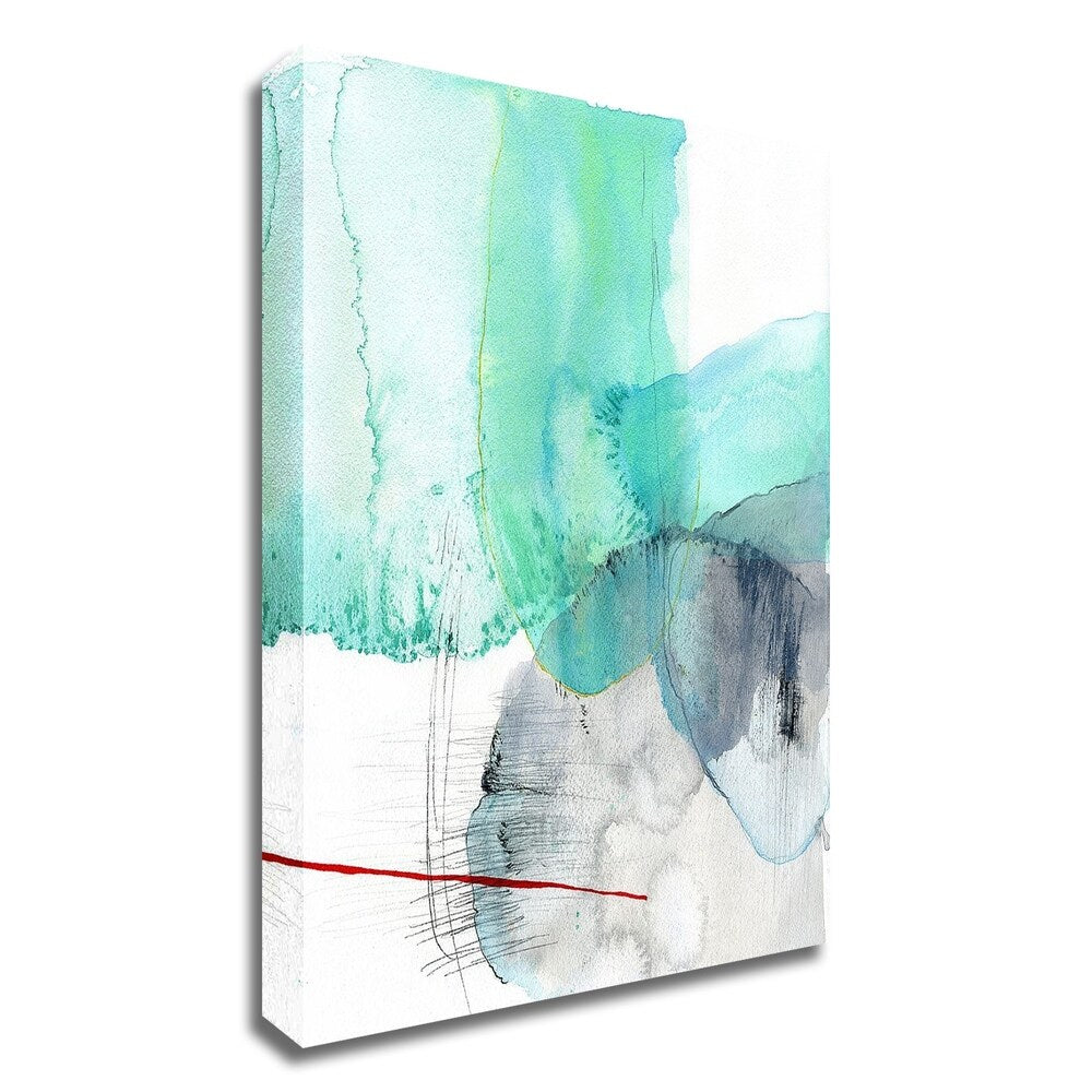 Beach Study 1 by Elisa Sheehan - Premium Canvas Wall Art Print - Ready to Hang Coastal Decor for Living Room, Bedroom & Office