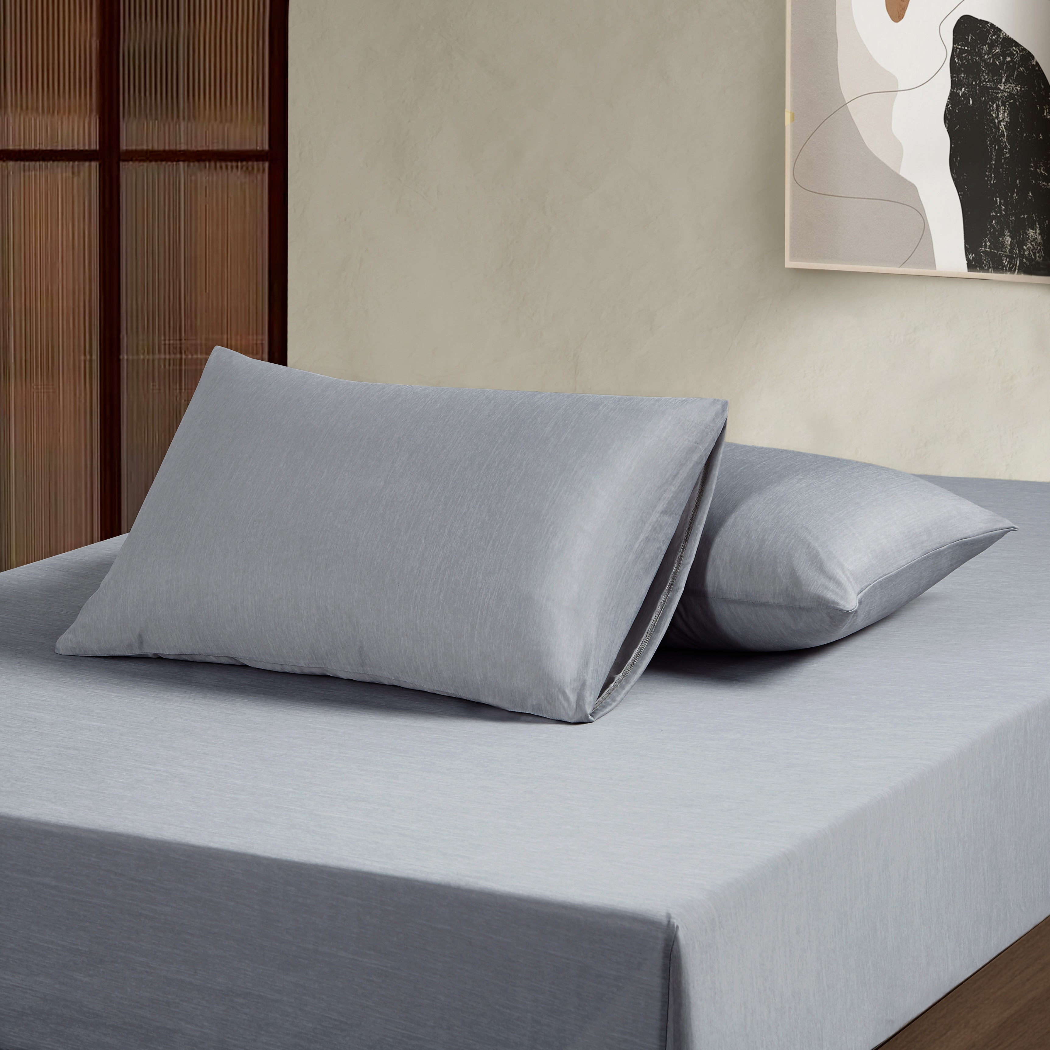 Holy Sheets™ Chalky Quilt Cover Set - Soft & Breathable Bedding for Cozy Nights | Perfect for Guest Rooms, Dorm Decor & Modern Farmhouse Style