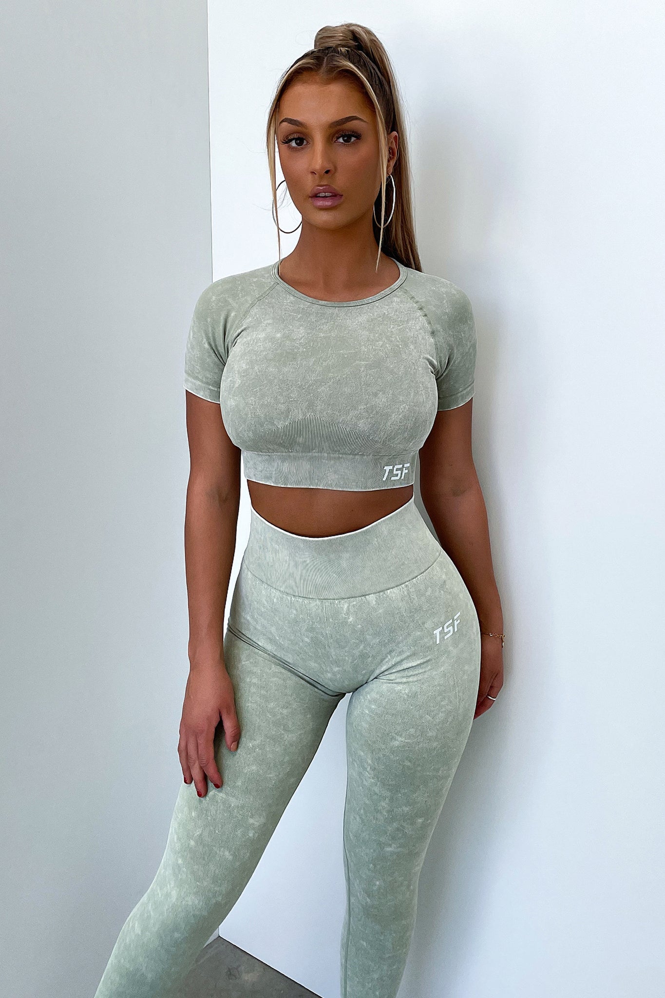 Caz Women's Short Sleeve T-Shirt - Soft Cotton Casual Top in Sage Green | Perfect for Everyday Wear, Summer Outfits & Layering