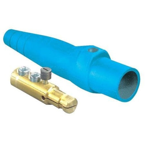Leviton 16 Series 400A Inline Camlocks - 2/0 & 4/0 Gauge Heavy Duty Electrical Connectors for Industrial Power Distribution and Temporary Wiring