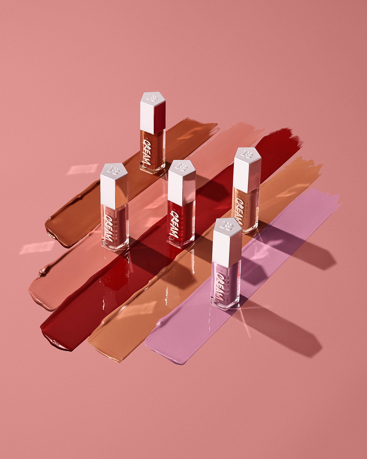 Gloss Bomb Cream Color Drip Lip Cream - Mauve Wives | Long-Lasting Hydrating Lipstick with High Shine | Perfect for Date Night, Parties & Everyday Wear