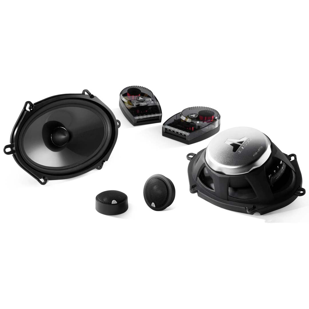 JL Audio C3-570 C3 Series 5x7/6x8 Inch 225W Convertible Component Car Speakers - Premium Sound for Trucks, SUVs & Custom Car Audio Systems