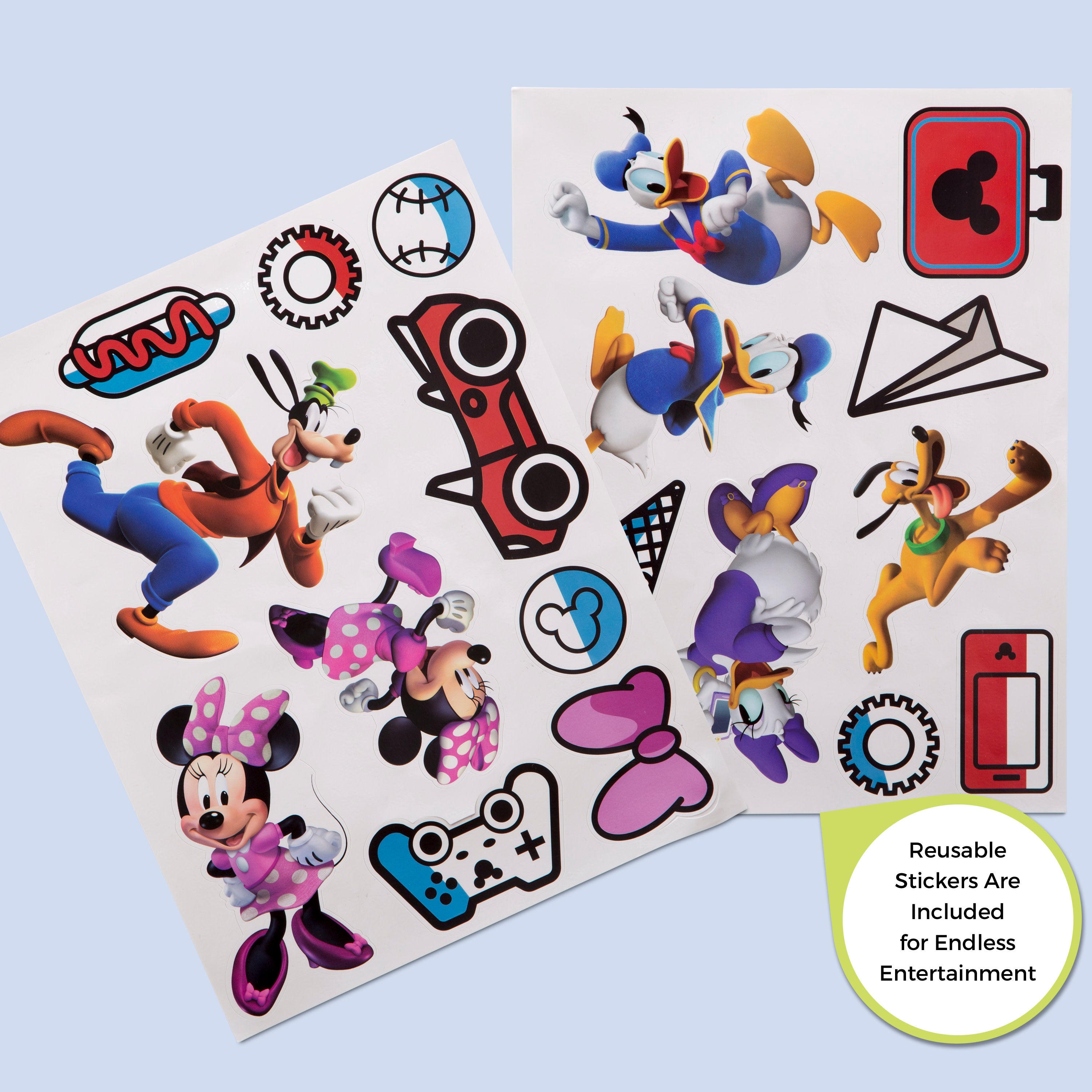 Disney Mickey Mouse 5-Piece Toddler Bedroom Set - Toddler Bed, Play Table with 2 Chairs & 6-Bin Toy Organizer | Kids Room Decor for Boys & Girls | Perfect for Nursery, Playroom & Preschool
