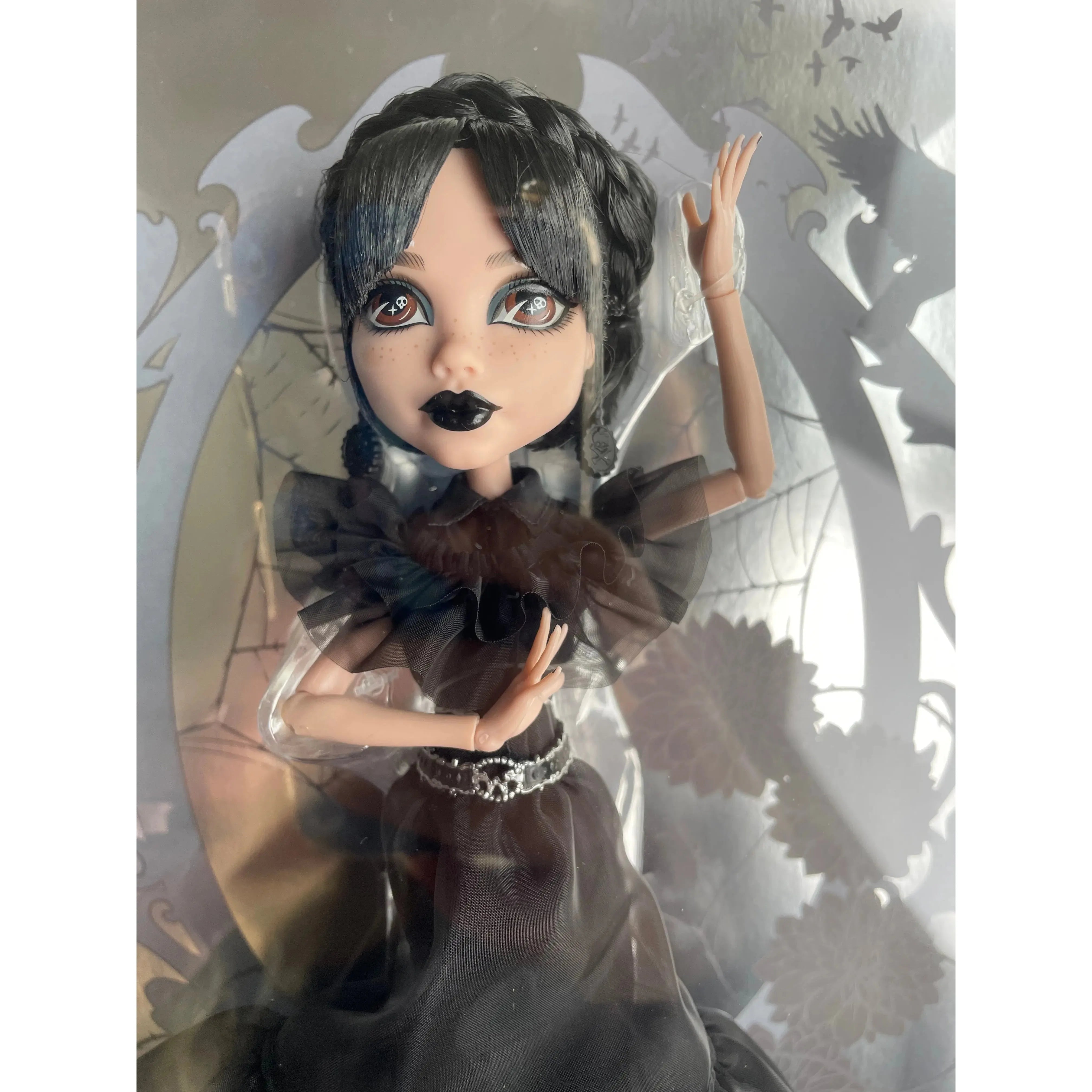Monster High x Wednesday Addams Rave'N Wednesday Doll - Exclusive Collectible for Fans & Halloween Decor