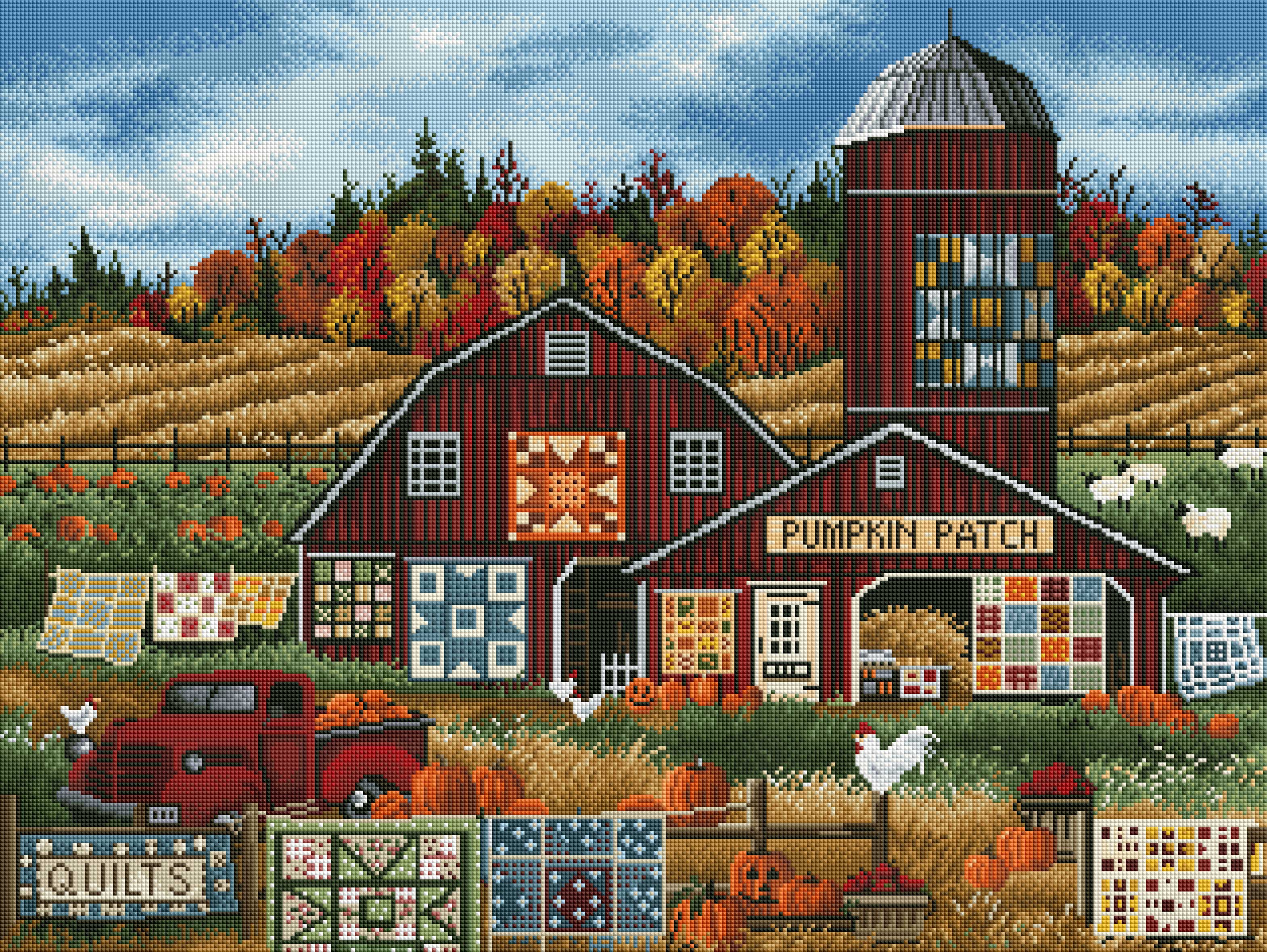Pumpkin Patch Farm - Fresh Pumpkins for Halloween Decorations, Fall Harvest & Pumpkin Carving | Perfect for Autumn Festivals, Home Decor & Seasonal Recipes