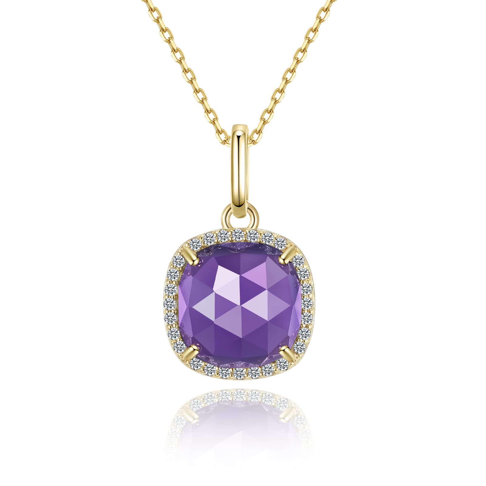Jupiter Pendant Necklace for Women - Elegant Square Pendant Jewelry, Perfect Gift for Valentine's Day, Mother's Day & Birthdays | Ideal for Date Nights, Office Wear & Special Occasions
