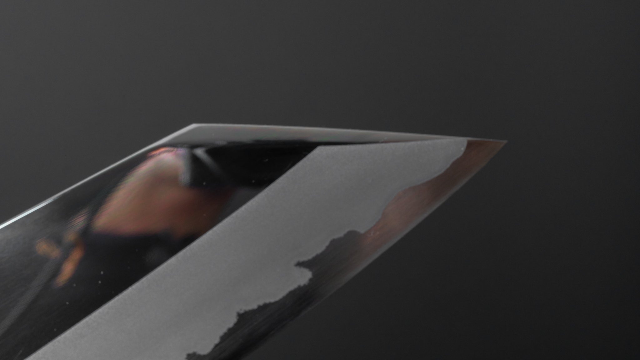 Hitohira Togashi White #1 Stainless Clad Kiritsuke Gyuto 240mm Japanese Chef Knife - Taihei Rosewood Handle, Mirror Polished - Perfect for Sushi, Sashimi & Precision Cutting
