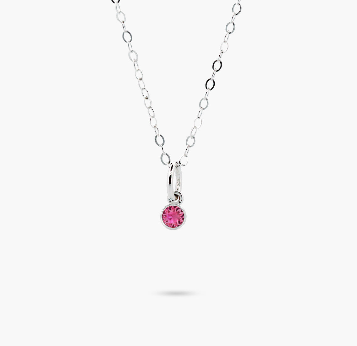 Elegant Pink Tourmaline Bezel Set Necklace for Women | Dainty Birthstone Jewelry Gift for Anniversary, Birthday & Special Occasions | Perfect for Date Nights, Weddings & Formal Events