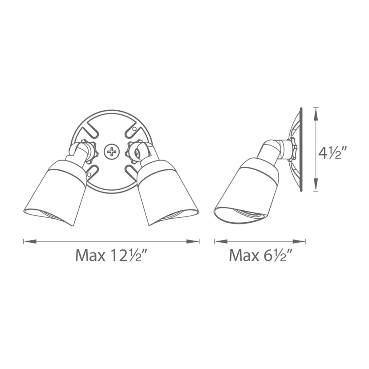 WAC Lighting Endurance Double Spot 30W LED Recessed Light Fixture - Energy Star Certified, 3000K Warm White, Bronze Finish - Perfect for Kitchen, Living Room & Bedroom Lighting