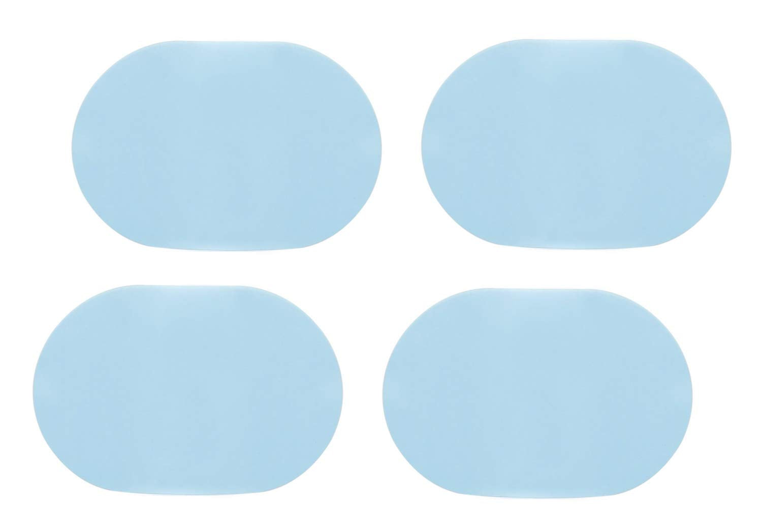 4 Pack HD Nano Anti-Fog Anti-Glare Car Rear View Mirror Protective Film Set - Clear Vision for Safe Driving in Rain, Night & Harsh Weather Conditions