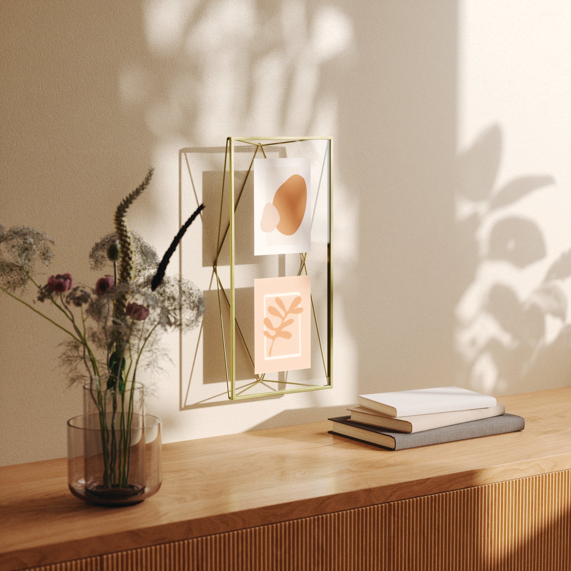 Prisma Picture Frame - Elegant Modern Photo Display for Wall & Tabletop - Perfect for Home Decor, Office, and Gift Giving