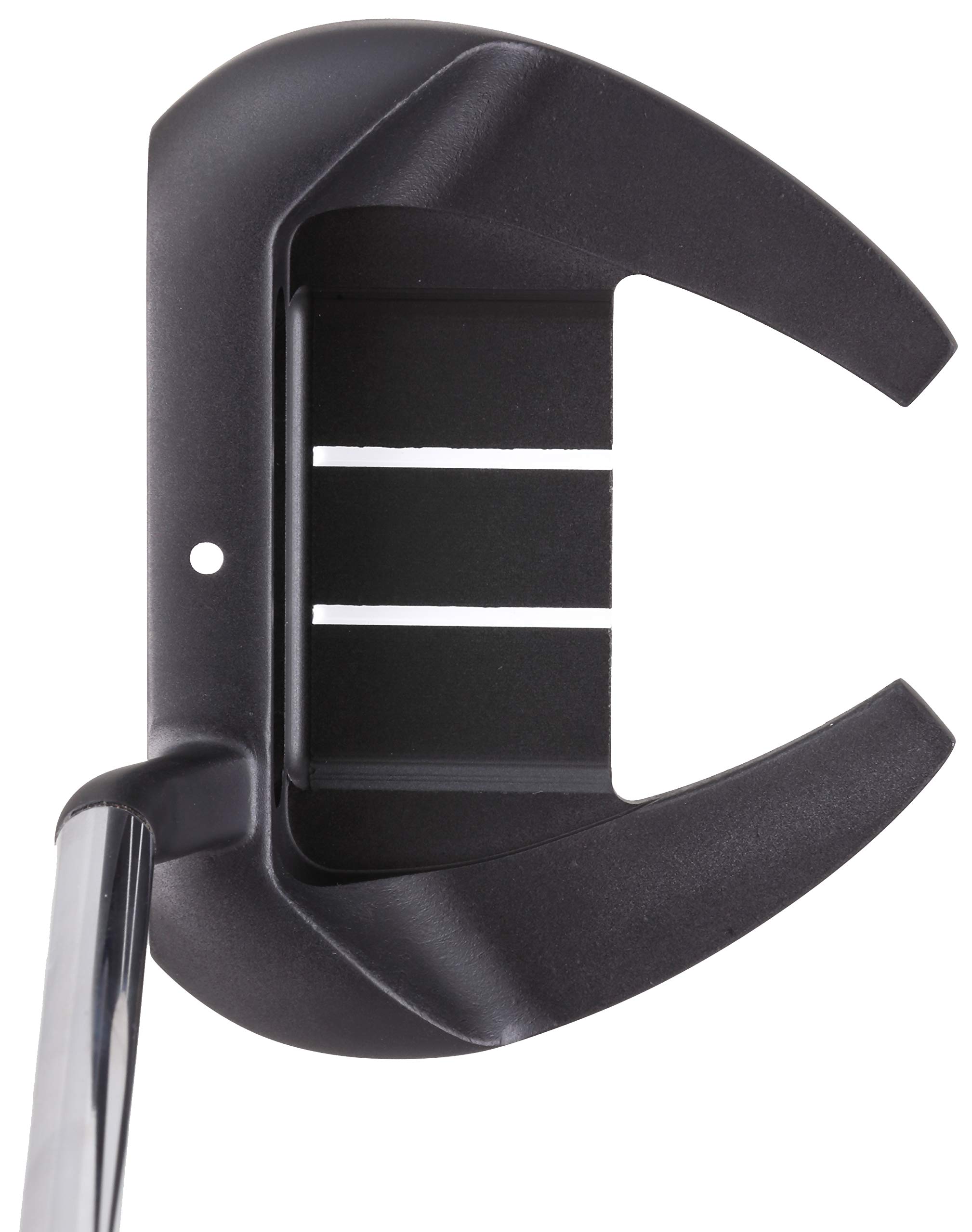 RG3 Winged Mallet Putter with Roll Groove Technology - Precision Milled Face for Perfect Weight Distribution & Balance | Right-Handed Golf Club for Improved Putting Accuracy on Greens