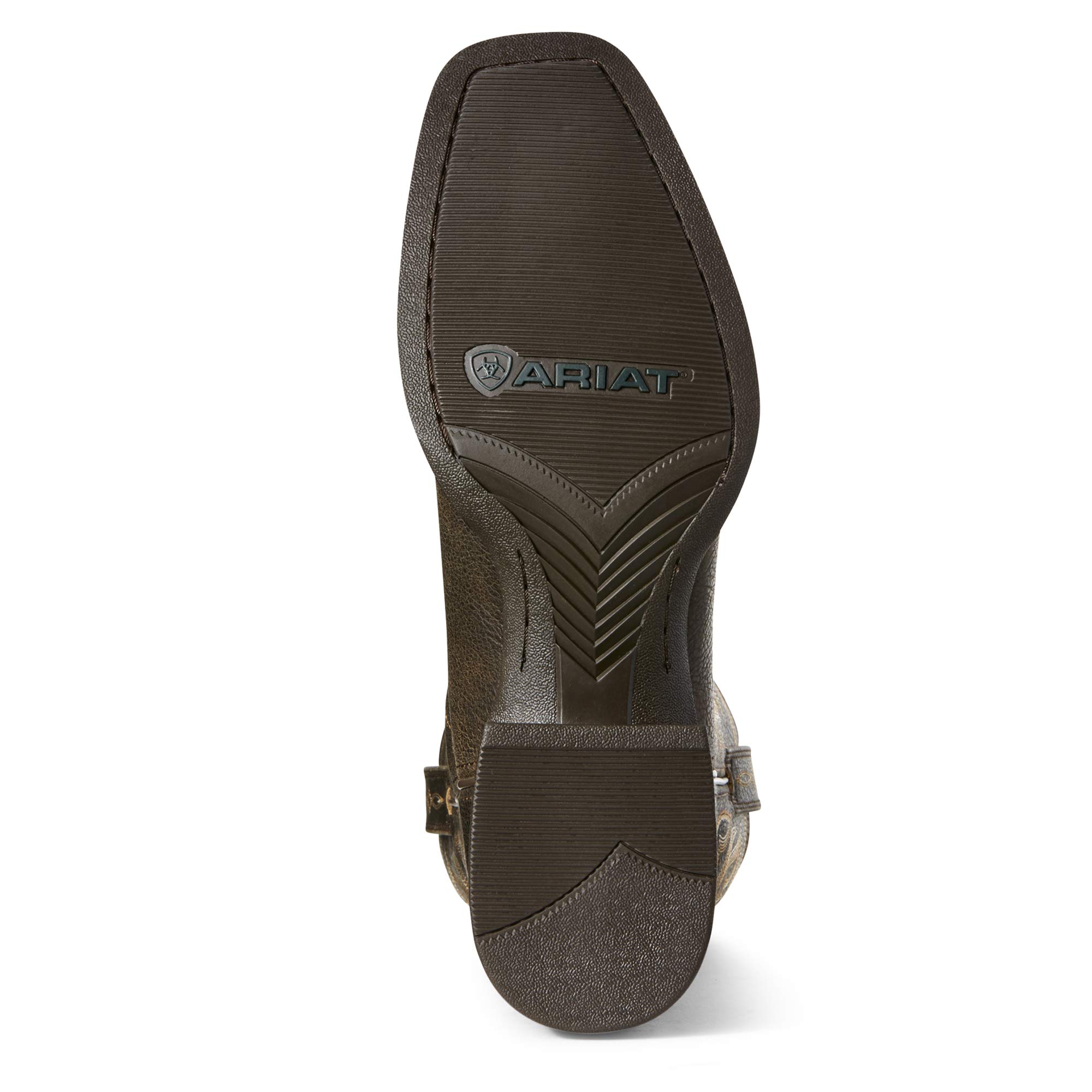 Ariat Men's Sport Herdsman Western Boots - Durable Cowboy Boots for Riding, Work & Outdoor Activities | Comfortable Western Footwear for Ranch, Rodeo & Casual Wear