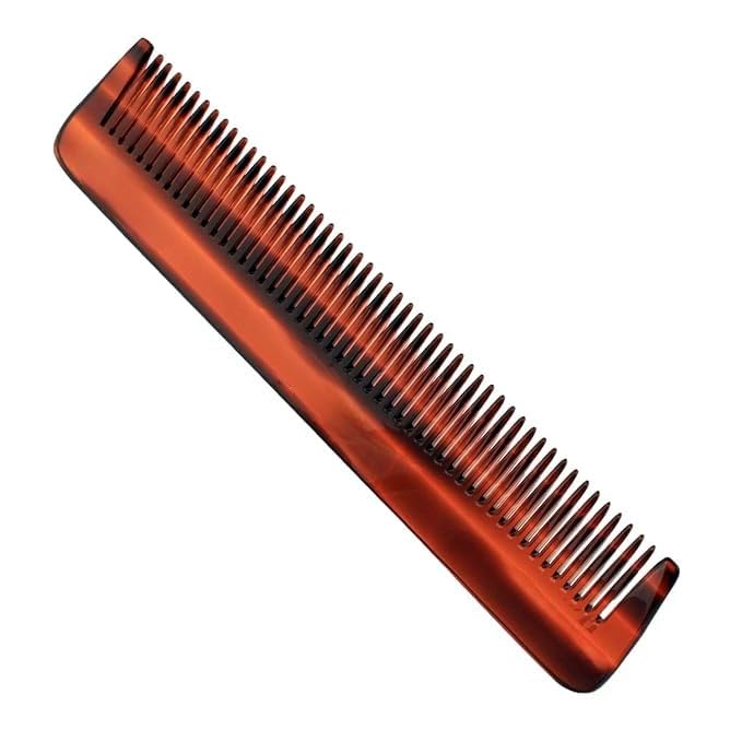 4 Pack Fine Tooth Pocket Combs for Men & Women - Compact Travel Hair Comb for Styling, Detangling & Grooming - Perfect for Purse, Gym Bag, Office & On-The-Go Use