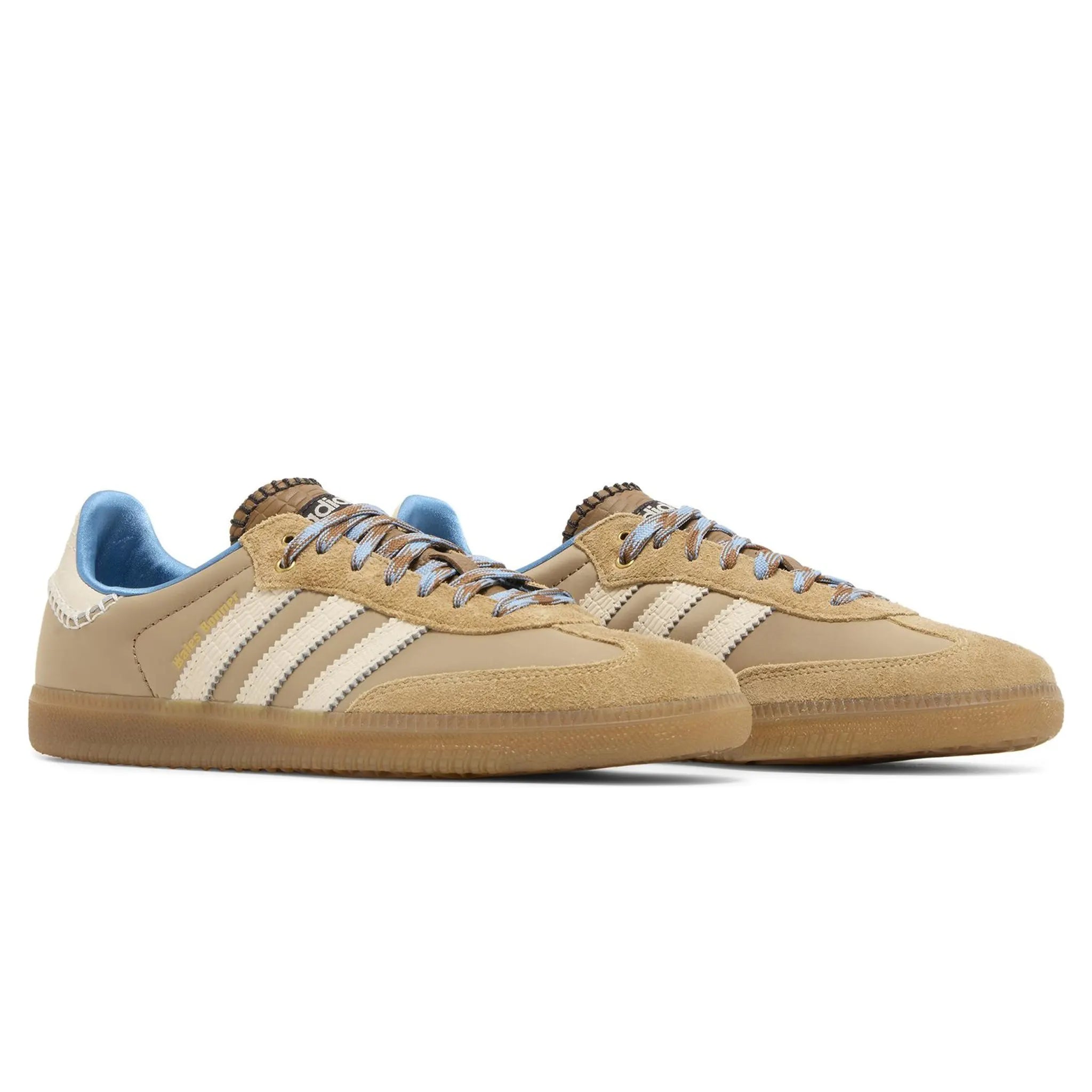 Adidas Samba Wales Bonner Nylon Sneakers - Desert White | Classic Retro Running Shoes for Men & Women | Perfect for Casual Wear, Street Style & Everyday Comfort
