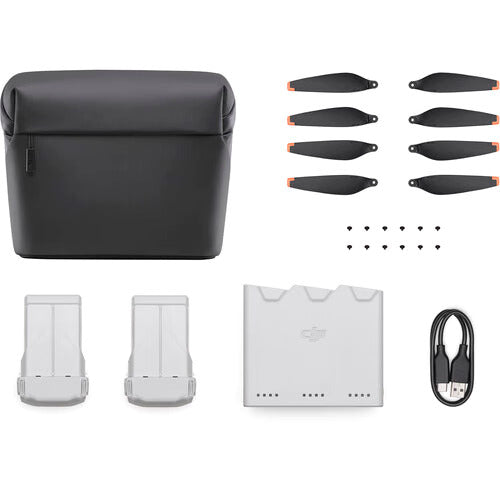 DJI Mini 3 Pro & Mini 4 Pro Fly More Kit Plus - Extended Battery Life, Extra Propellers, Carrying Case | Perfect for Aerial Photography, Travel Adventures & Outdoor Exploration