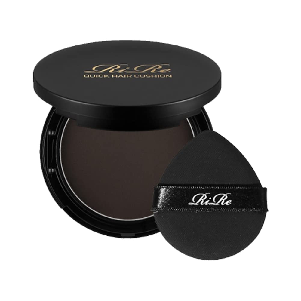 Natural Hairline Filler Powder & Hair Shadow Cushion - Forehead Makeup for Thinning Hair (Brown) | Instant Root Cover-Up & Scalp Concealer for Bald Spots, Receding Hairlines & Hair Loss - Perfect for Daily Use, Special Occasions & Confidence Boosting