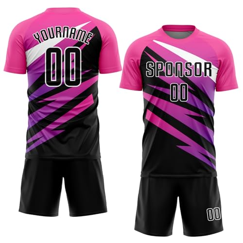 Pink-black-white