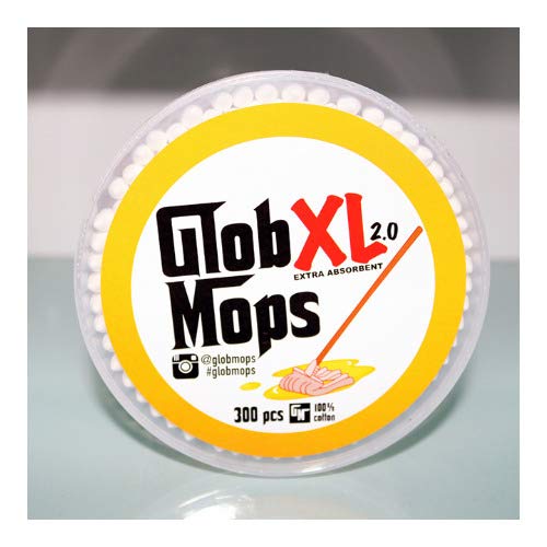 Glob Mops XL - 6 Pack Heavy Duty Microfiber Mop Refills for Deep Cleaning Floors, Kitchens & Bathrooms - Ultra Absorbent & Reusable
