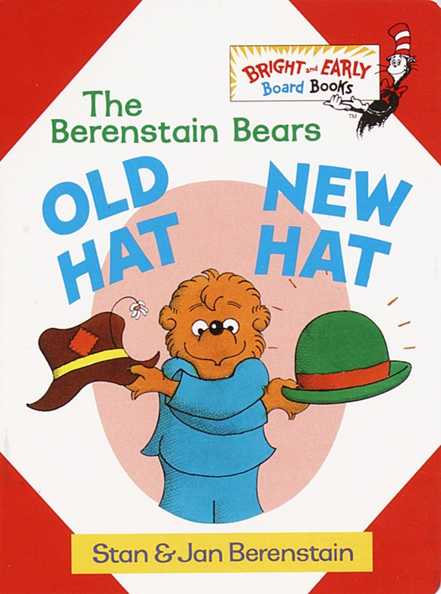 Old Hat New Hat - Bright & Early Board Books for Toddlers | Fun Learning & Storytime | Perfect for Early Reading & Bedtime