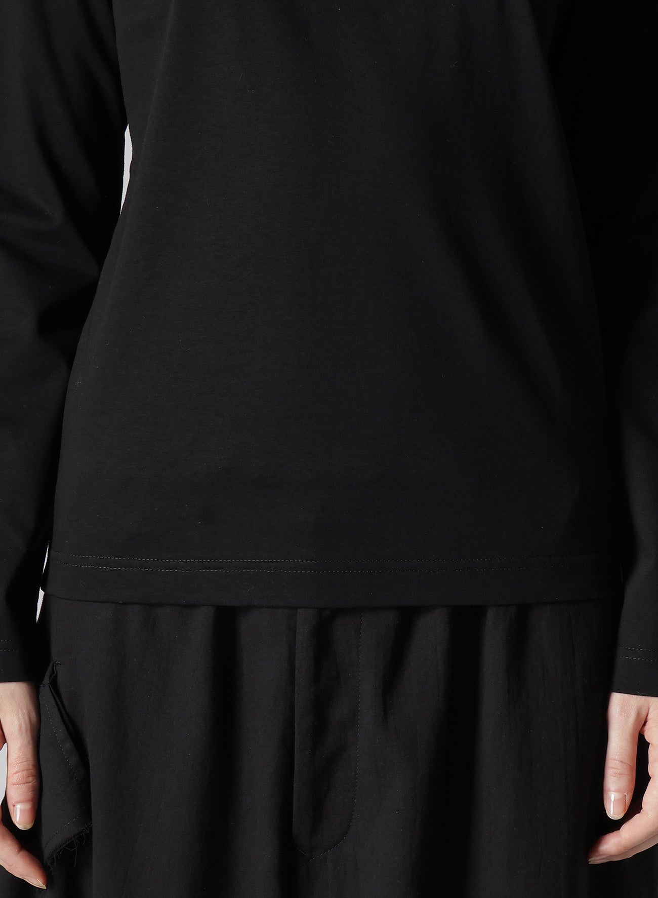 Premium Cotton Jersey Y's Stitch Long Sleeve T-Shirt for Men & Women | Soft & Comfortable Casual Wear | Perfect for Everyday Outfits, Layering, and Office Attire
