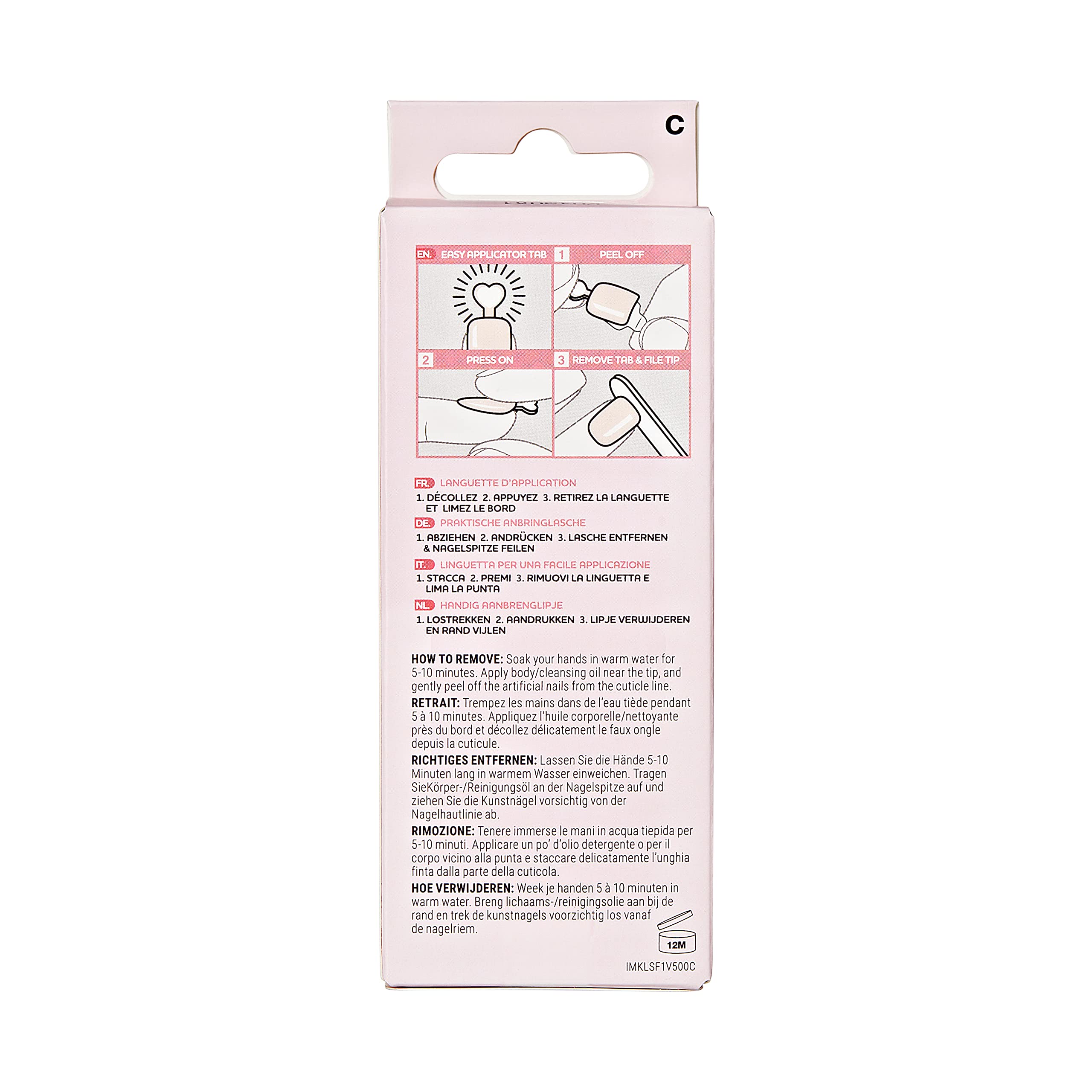 KISS LoveShackFancy x imPRESS Mini Press-On Manicure Set - Limited Edition 