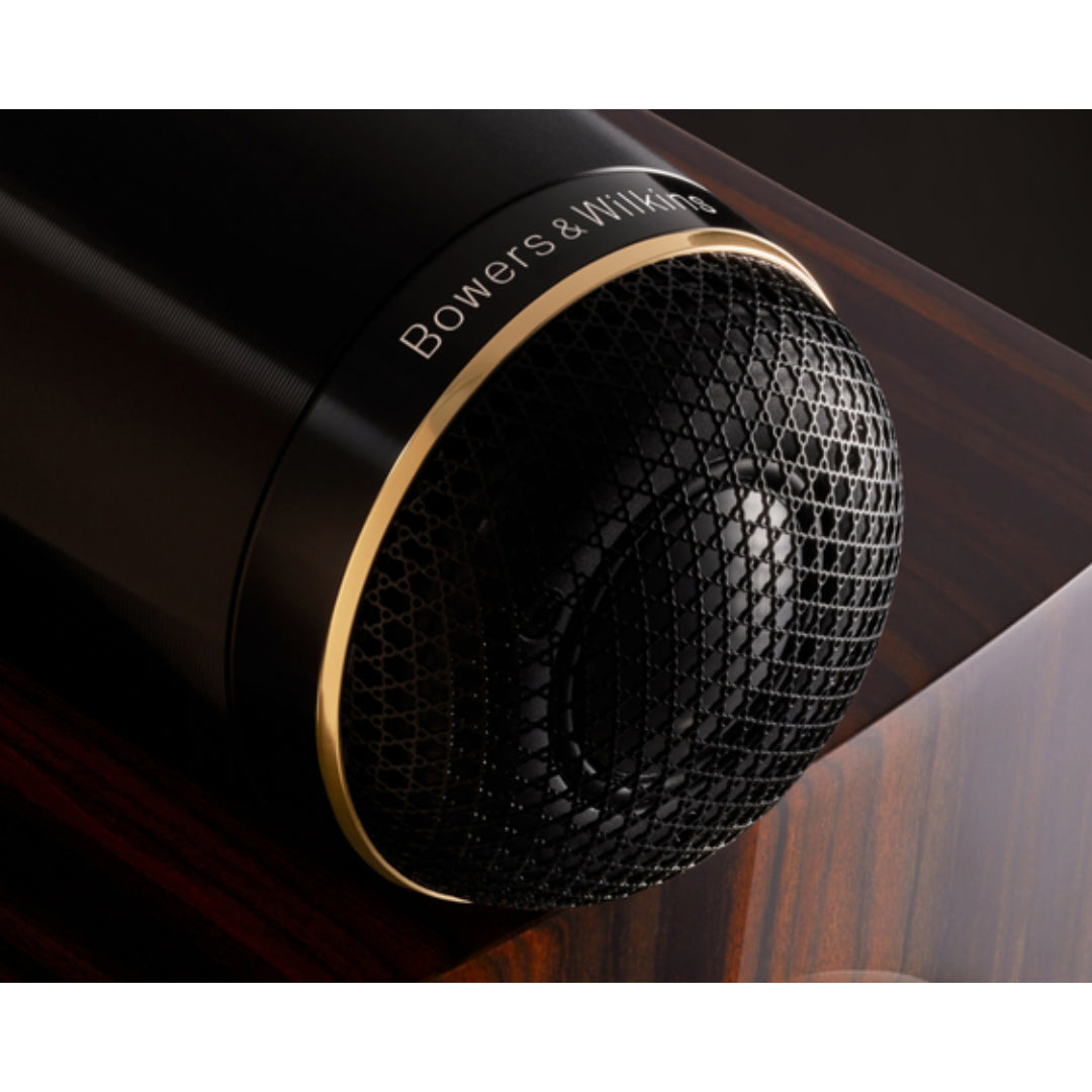 Bowers & Wilkins 705 S3 Signature Bookshelf Speakers - Premium HiFi Audio for Home Theater & Music Listening
