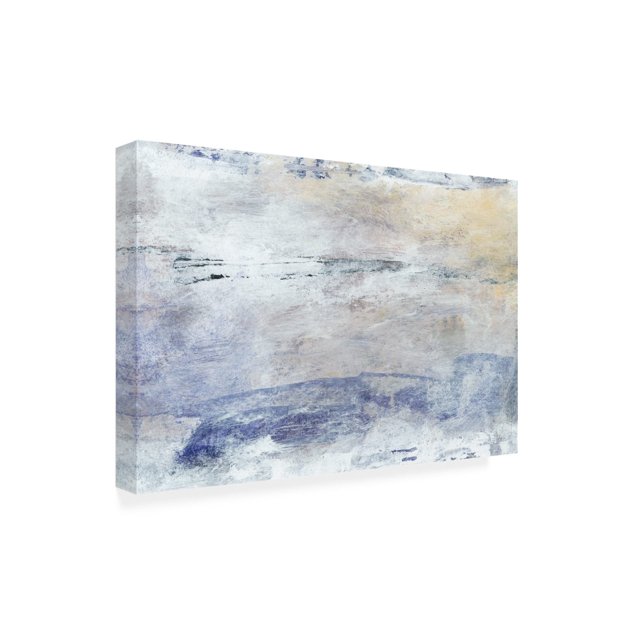 Sharon Gordon 'Hushed VI' Canvas Wall Art Print - Modern Abstract Painting for Living Room, Bedroom & Office Decor