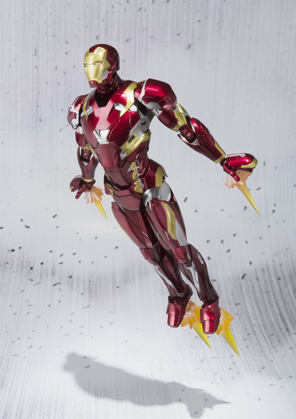 S.H. Figuarts Iron Man Mark 46 Action Figure - Marvel Civil War Collectible for Display & Cosplay | Perfect for Fans & Collectors