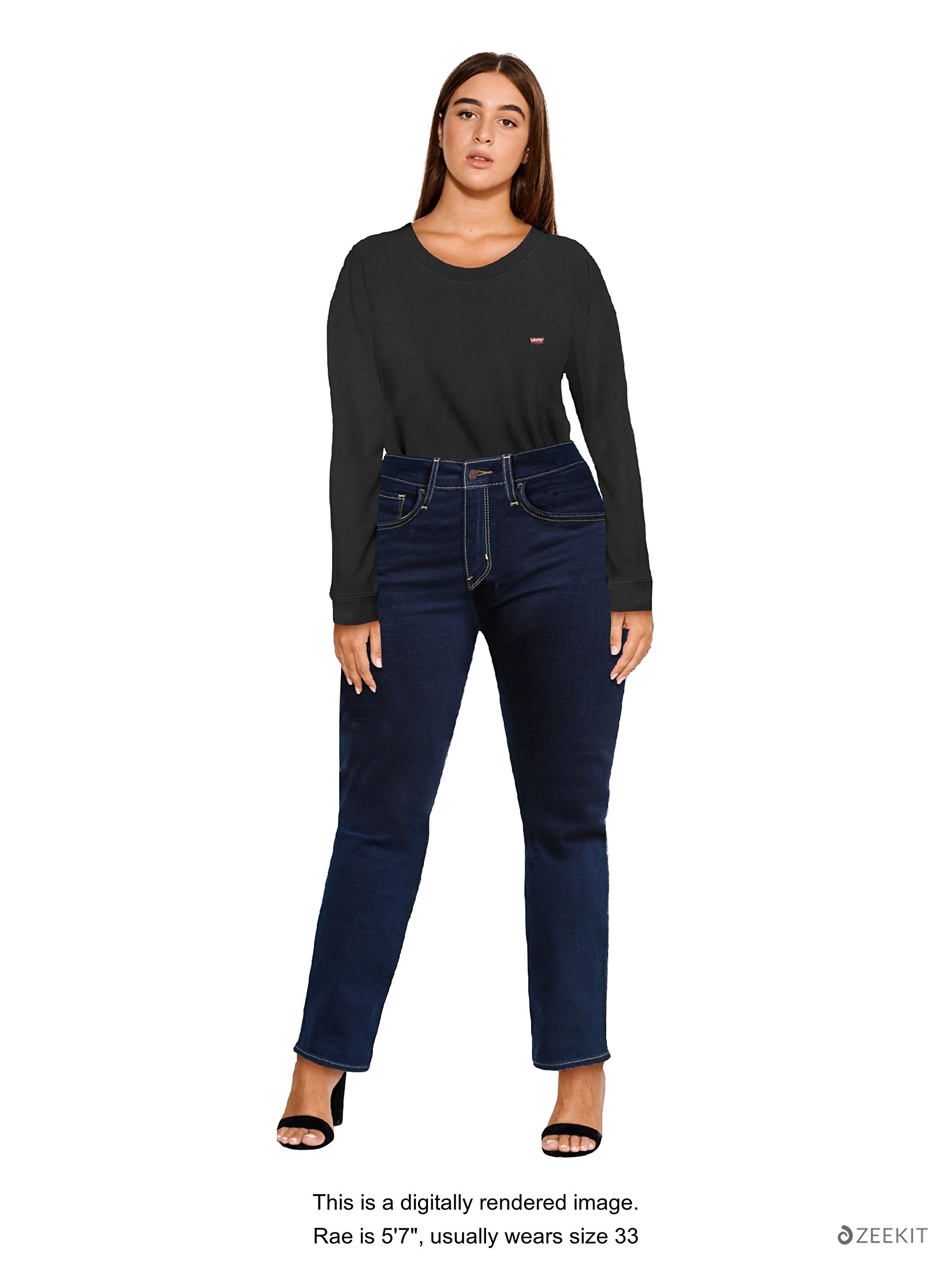 Levi's Women's Straight 505 Jeans - Classic Blue Denim Pants for Casual Wear & Everyday Outfits | Perfect for Work, Shopping & Weekend Style
