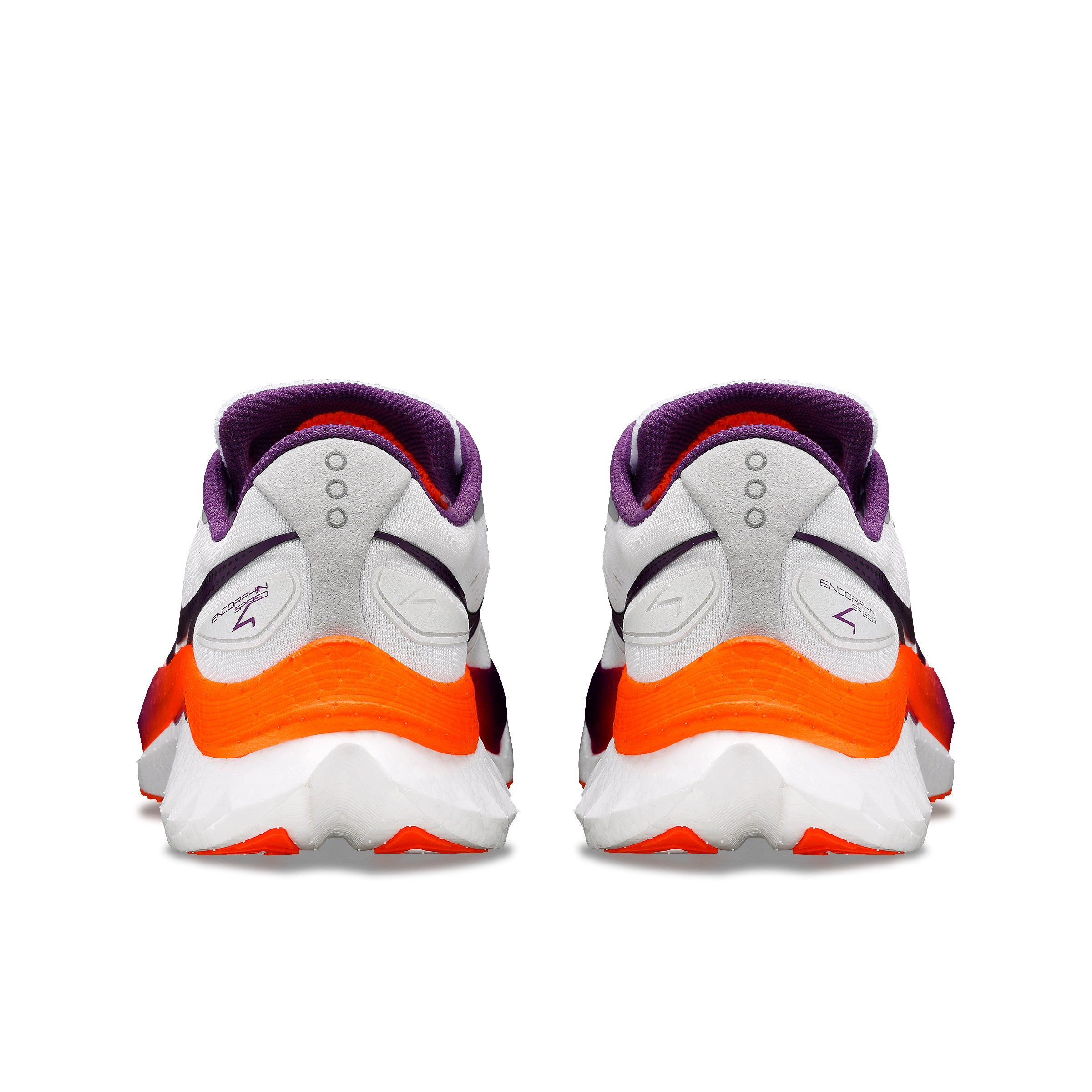Women's Running Shoes Endorphin Speed 4 - Lightweight Cushioned Sneakers for Marathon Training (White/Violet) | Perfect for Road Running, Gym Workouts & Daily Jogging