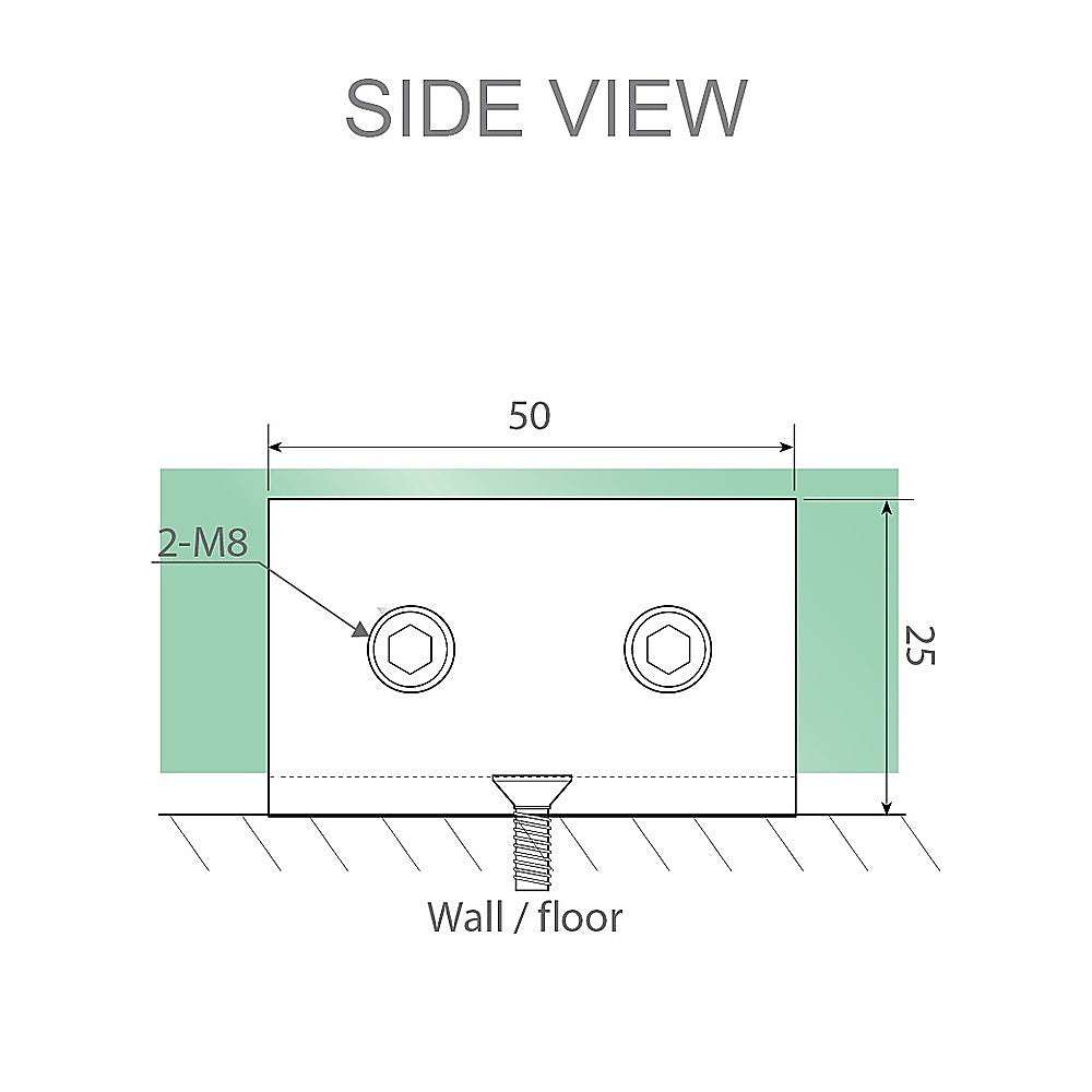 Premium 120x100cm Frameless Corner Shower Screen with Gold Brackets & Stainless Steel Hinges - Square Double Pull Handle for Modern Bathroom Design - Perfect for Luxurious Spa-Like Shower Experience