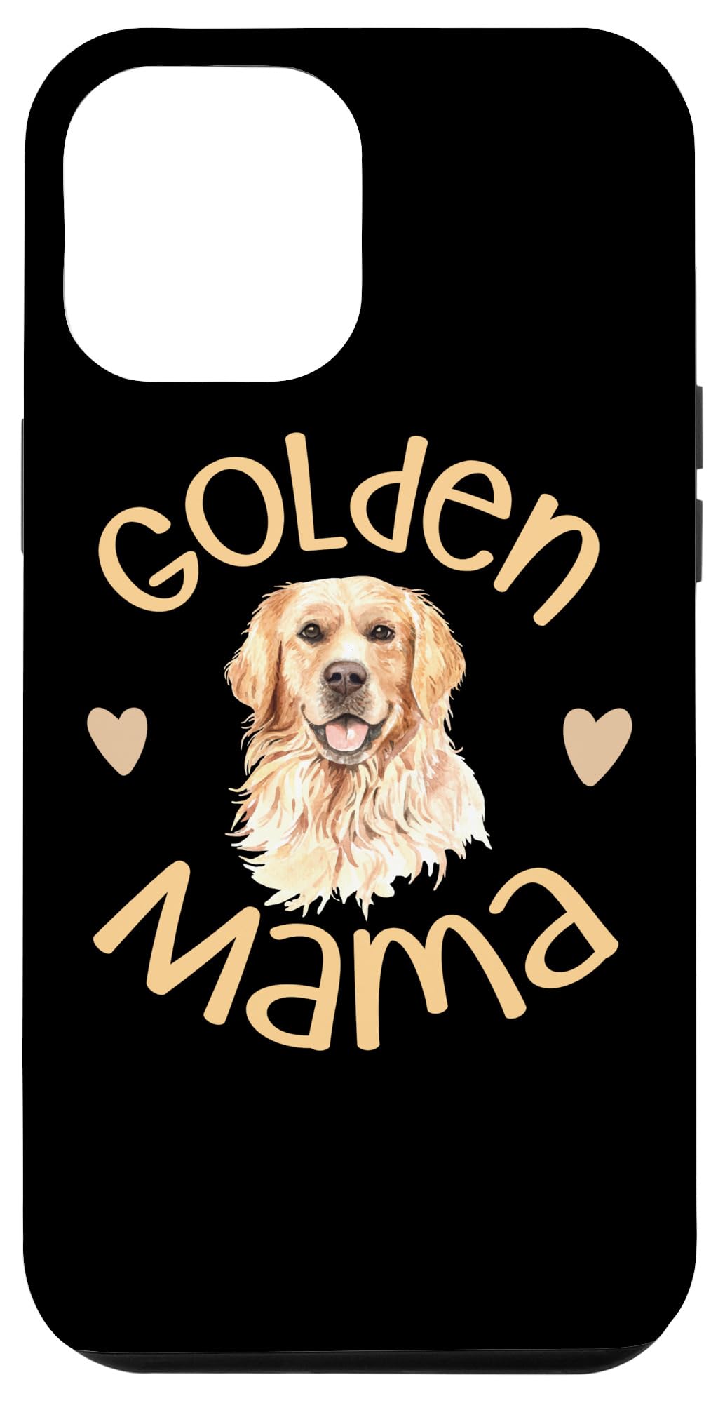 iPhone 12 Pro Max Case - Golden Retriever Dog Mom Design, Cute Pet Phone Cover for Women, Protective Shockproof Slim Fit - Perfect Gift for Dog Lovers & Pet Owners