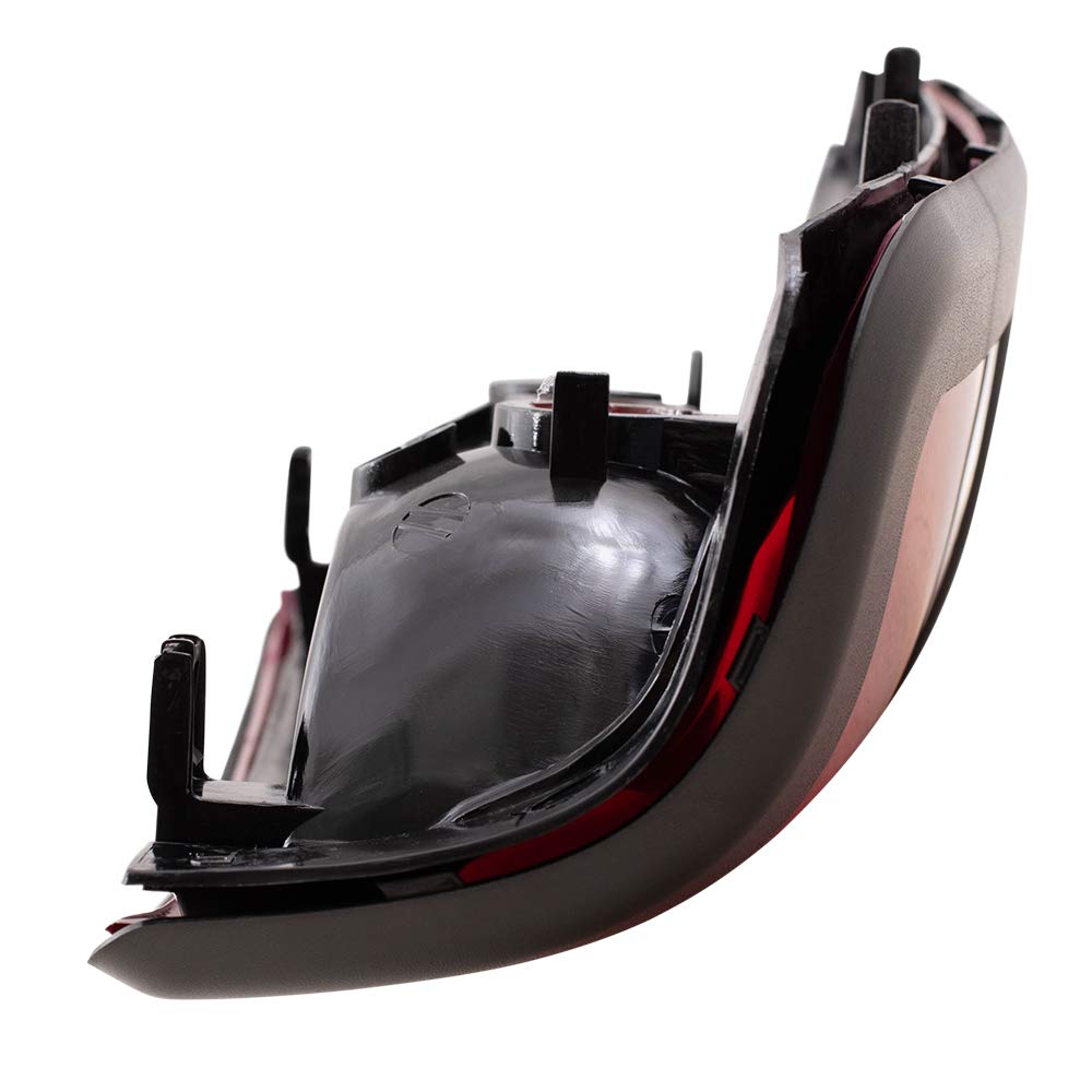 Brock Replacement Tail Lights Set for 2001-2003 Chevy Silverado & GMC Sierra 3500 Fleetside Pickup Truck - Driver & Passenger Side (Part #19169019, 19169020) - Durable Aftermarket Upgrade for Improved Visibility & Style